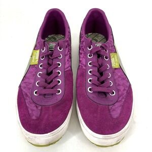 Puma‎ Women's TT Super Riptop Sneakers Purple Suede Sneakers Size 9.5